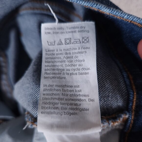 Madewell Skinny Jeans Womens 28 Blue Mid Rise Denim Classic Casual Core - Picture 12 of 15